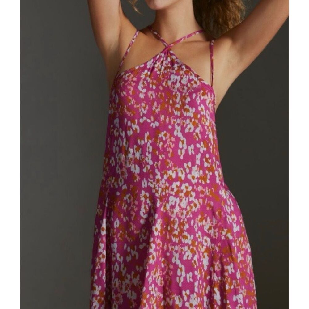 Anthropologie Sheer Mini Tunic Top - Picture 3 of 9